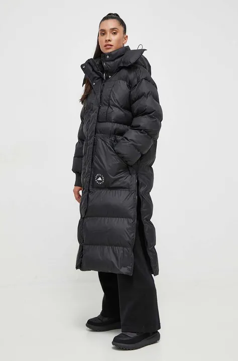 adidas by Stella McCartney kurtka damska kolor czarny zimowa