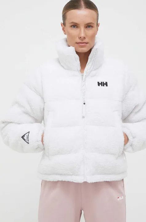 Куртка Helly Hansen жіноча колір білий зимова