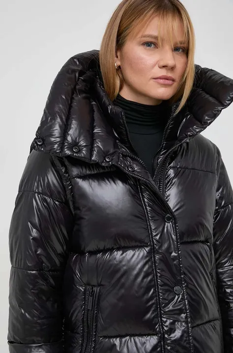 Куртка MICHAEL Michael Kors жіноча колір чорний зимова