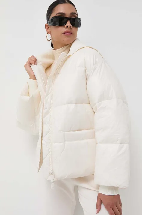 Armani Exchange kurtka damska kolor biały zimowa