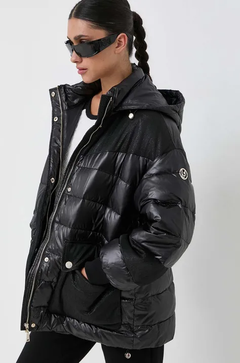 Liu Jo kurtka damska kolor czarny zimowa