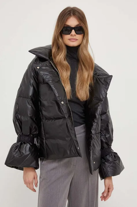 Пухова куртка Liu Jo жіноча колір чорний зимова