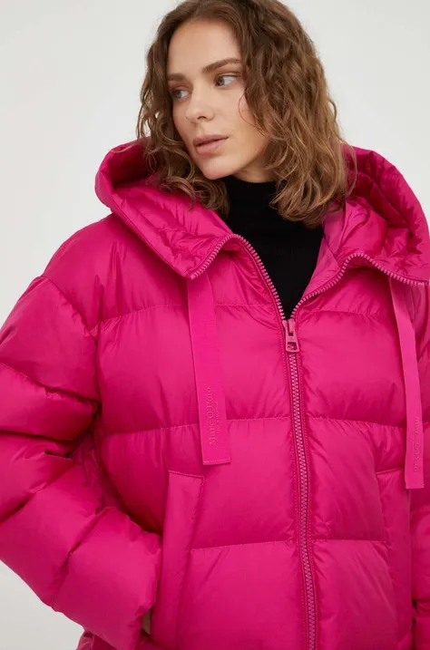 Marc O'Polo kurtka puchowa damska kolor fioletowy zimowa