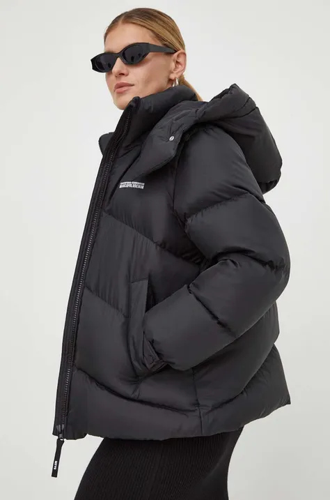 Пухова куртка Marc O'Polo жіноча колір чорний зимова