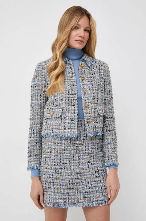 Luisa Spagnoli blazer con aggiunta di lana
