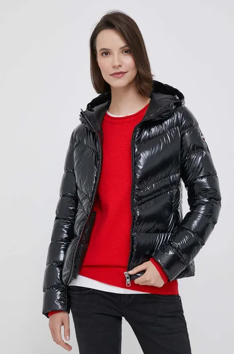 Пухова куртка Colmar жіноча колір чорний зимова