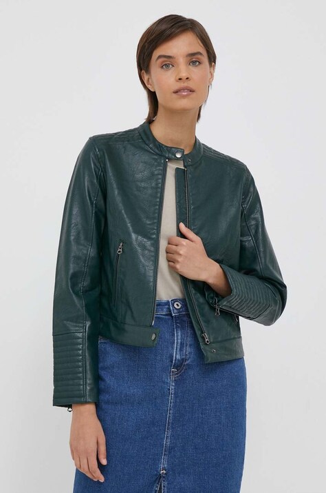 Куртка Pepe Jeans женская цвет зелёный переходная