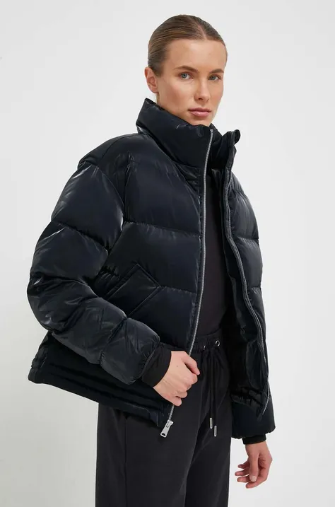 Куртка Napapijri жіноча колір чорний зимова
