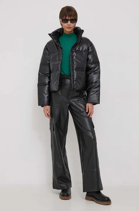 United Colors of Benetton rövid kabát női, fekete, téli
