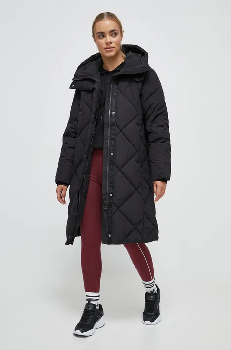 Куртка Didriksons жіноча колір чорний зимова