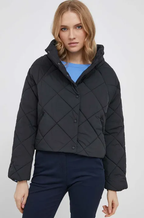 Куртка Sisley женская цвет чёрный переходная oversize
