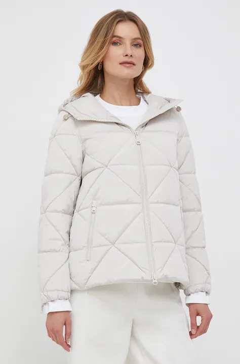 Geox rövid kabát ALLENIE női, bézs, téli,