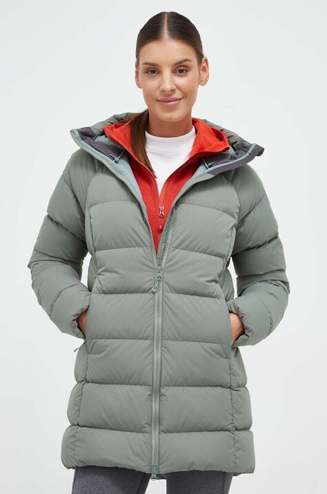 Montane geaca sport din puf Tundra culoarea verde