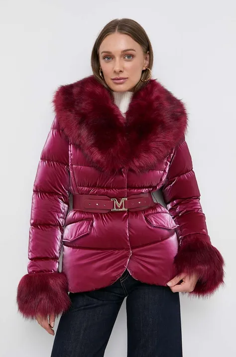 Куртка Marciano Guess женская цвет бордовый зимняя