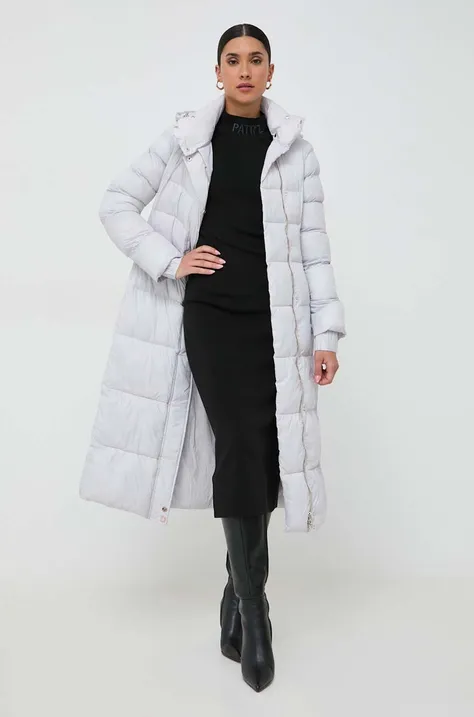 Куртка Patrizia Pepe жіноча колір сірий зимова