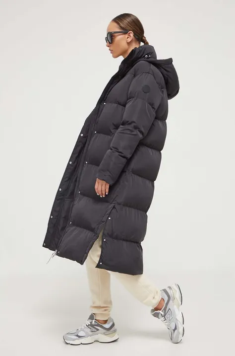 Superdry kurtka damska kolor czarny zimowa