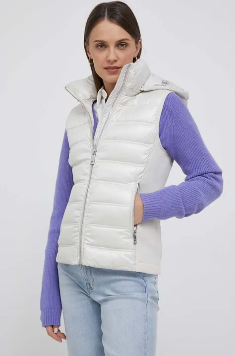 Безрукавка Calvin Klein жіночий колір бежевий зимовий