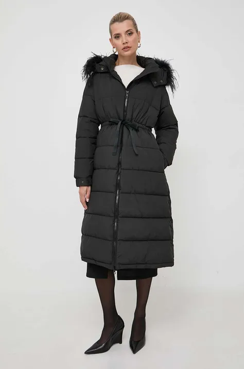 Куртка Twinset жіноча колір чорний зимова