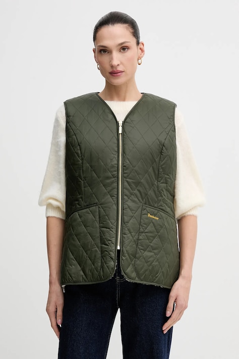 Barbour vesta cu doua fete culoarea negru, de tranzitie