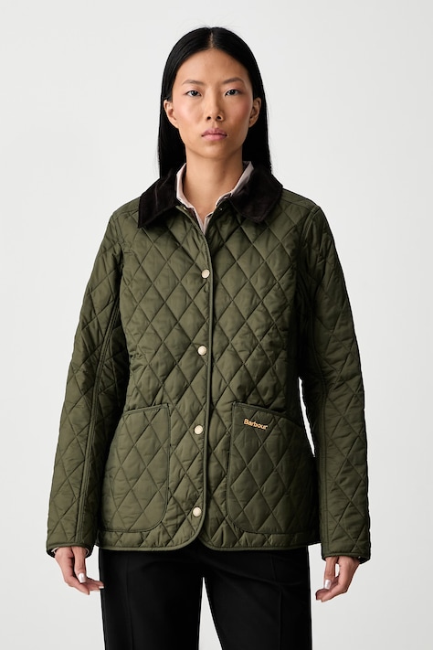 Barbour giacca di mezza stagione da donna ANNANDALE verde LQU0475