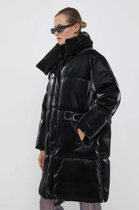 Куртка Calvin Klein Jeans женская цвет чёрный зимняя oversize