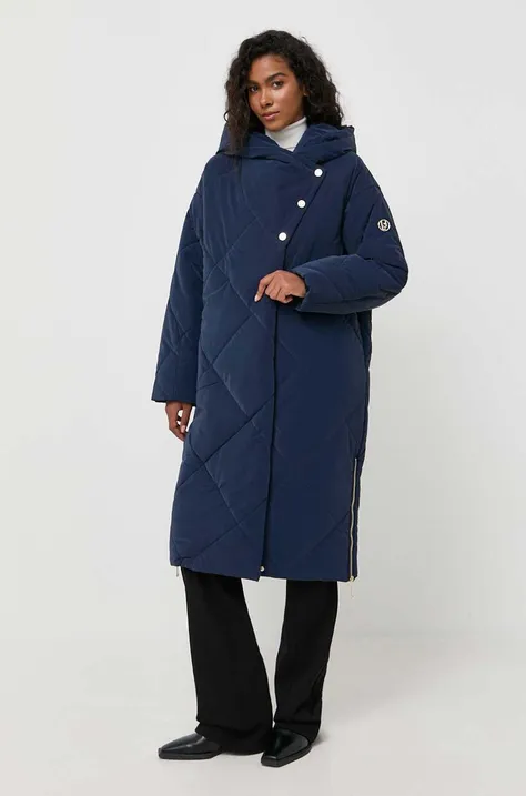 Куртка Liu Jo жіноча колір синій зимова oversize