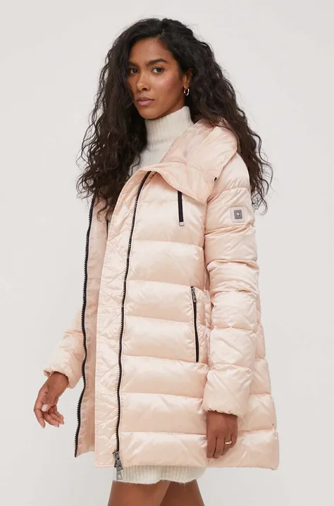 Pernata jakna Tiffi za žene, boja: bež, za zimu