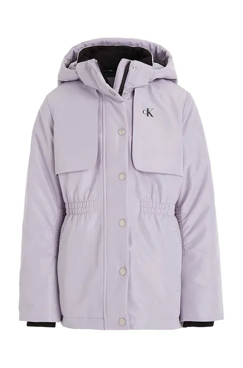 Calvin Klein Jeans giacca bambino/a colore violetto