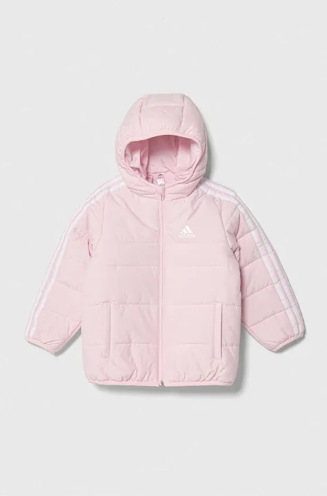 adidas kurtka dziecięca kolor różowy