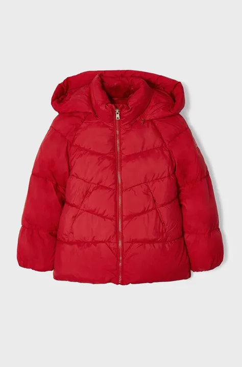 Дитяча куртка Mayoral колір червоний