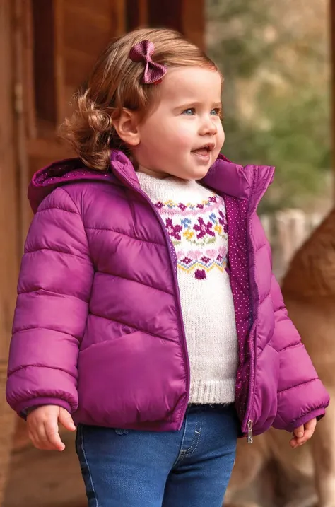 Куртка для младенцев Mayoral цвет розовый