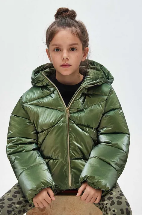 Παιδικό μπουφάν Mayoral χρώμα: πράσινο