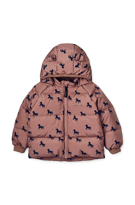 Liewood kurtka dziecięca kolor różowy