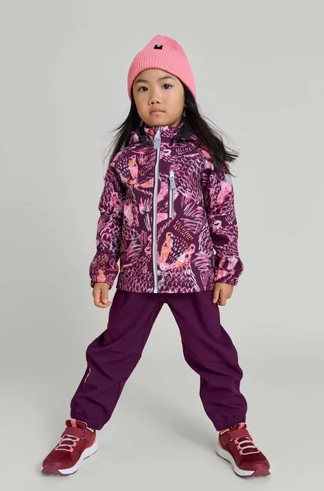 Reima kurtka dziecięca Vantti kolor fioletowy