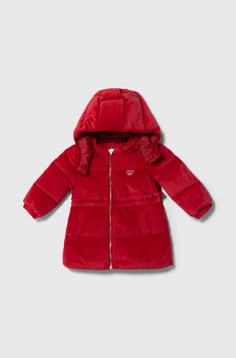 Куртка для немовлят Guess колір червоний