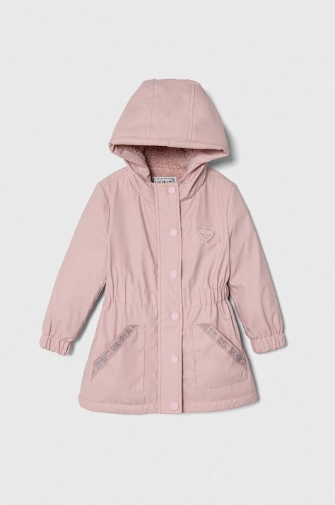 Guess geaca copii culoarea roz
