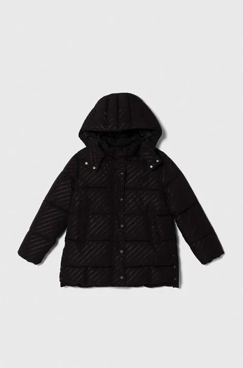 Otroška jakna Pinko Up črna barva