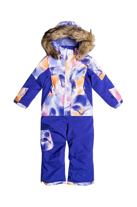 Roxy kombinezon narciarski dziecięcy SPARROW JUMPSUI SNSU kolor niebieski