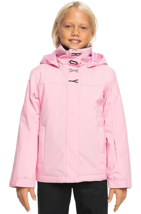 Roxy kurtka narciarska dziecięca GALAXY GIRL JK SNJT kolor różowy