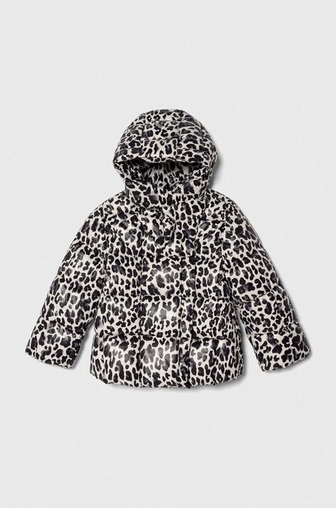 Detská bunda United Colors of Benetton čierna farba