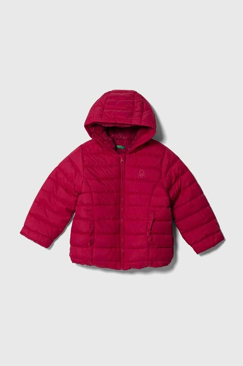 United Colors of Benetton kurtka kolor fioletowy