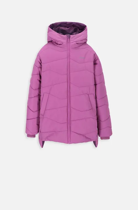 Дитяча куртка Lemon Explore ZL3152101OJG OUTERWEAR JESIEŃ GIRL колір рожевий