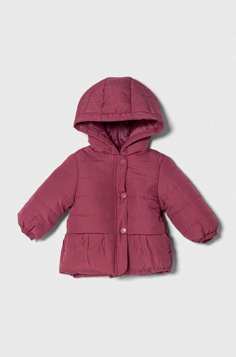 zippy geaca bebe culoarea violet