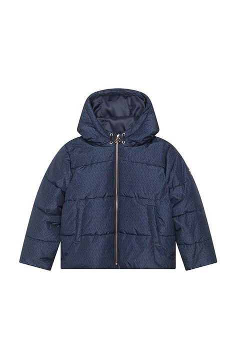 Дитяча куртка Michael Kors колір синій