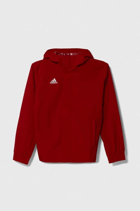 adidas Performance kurtka dziecięca ENT22 AW JKTY kolor czerwony