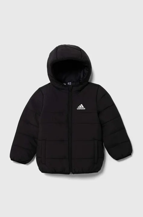 Дитяча куртка adidas колір чорний