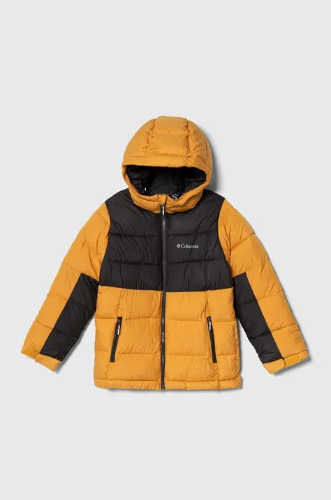 Detská bunda Columbia U Pike Lake II Hdd Jacke žltá farba