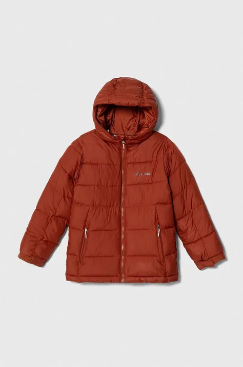 Дитяча куртка Columbia U Pike Lake II Hdd Jacke колір червоний