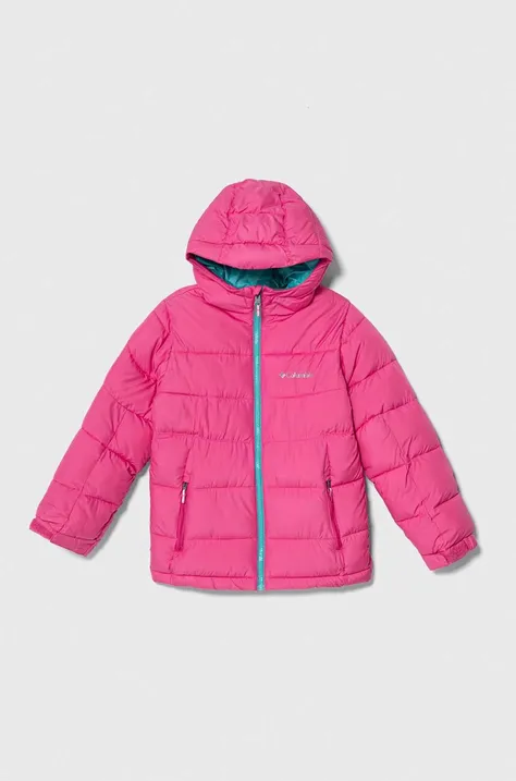 Дитяча куртка Columbia U Pike Lake II Hdd Jacke колір фіолетовий