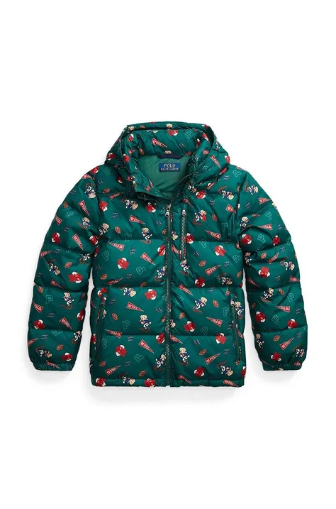 Dječja jakna Polo Ralph Lauren boja: zelena